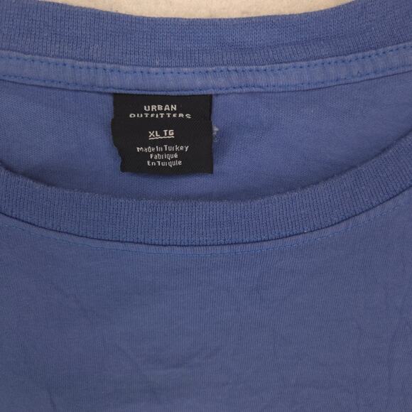 Urban Outfitteres Magic Happens Everyday Long Sleeve T Shirt Mens Size XL Blue - Picture 3 of 9